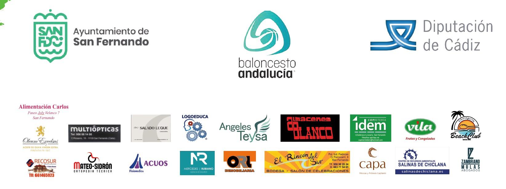 Instituciones, patrocinadores y colaboradores del torneo